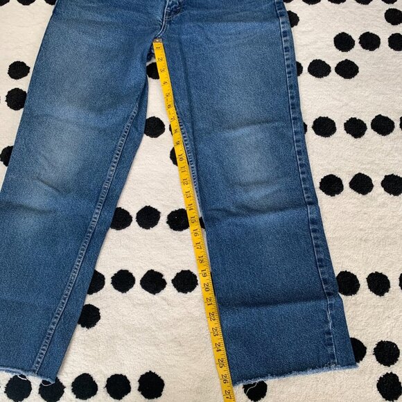 Levi’s Vintage Orange Tab Straight Leg Raw Hem Jeans - Picture 14 of 15